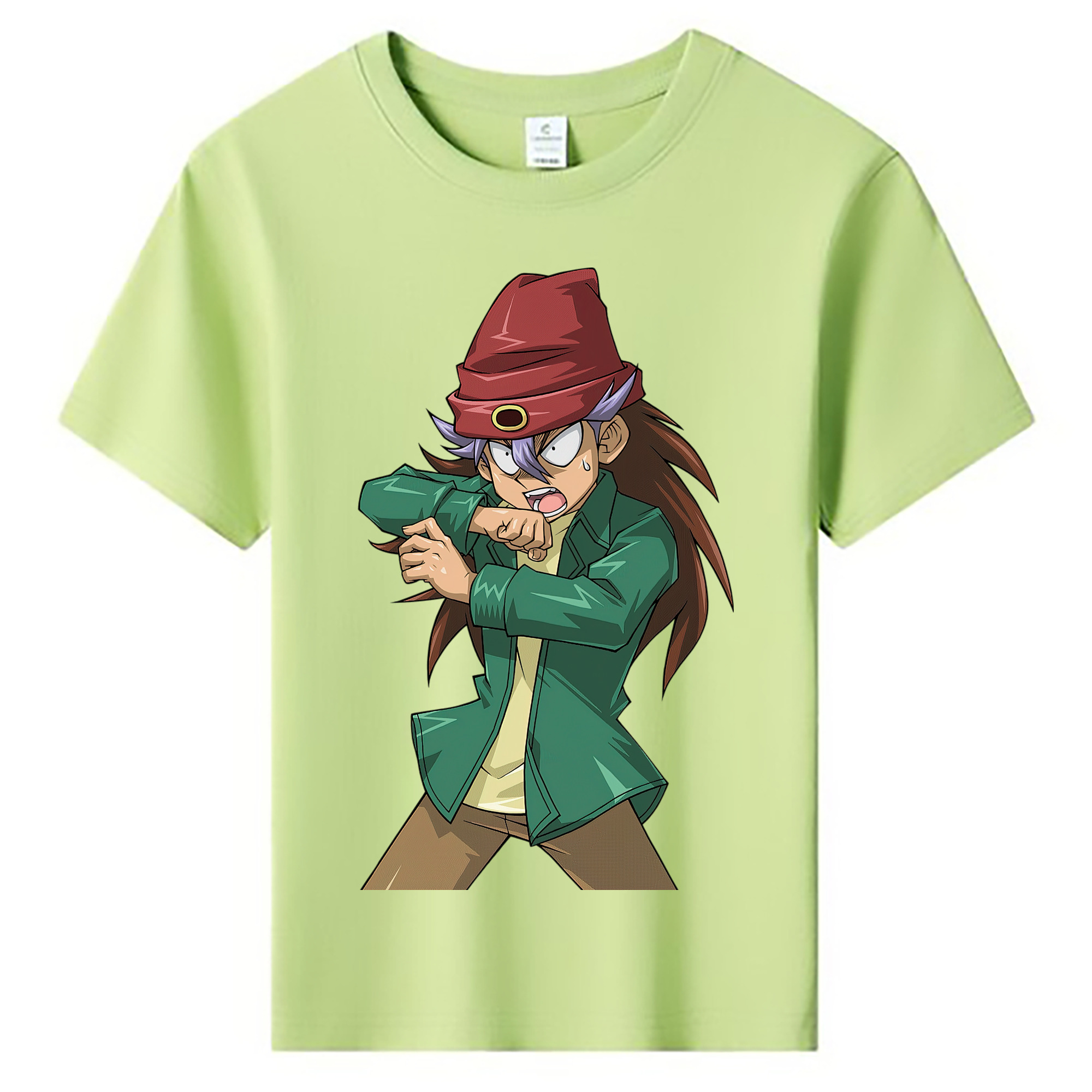 （画像用） 遊☆戯☆王 Yu-Gi-Oh! 綿100％キッズTシャツ（フロントプリント）